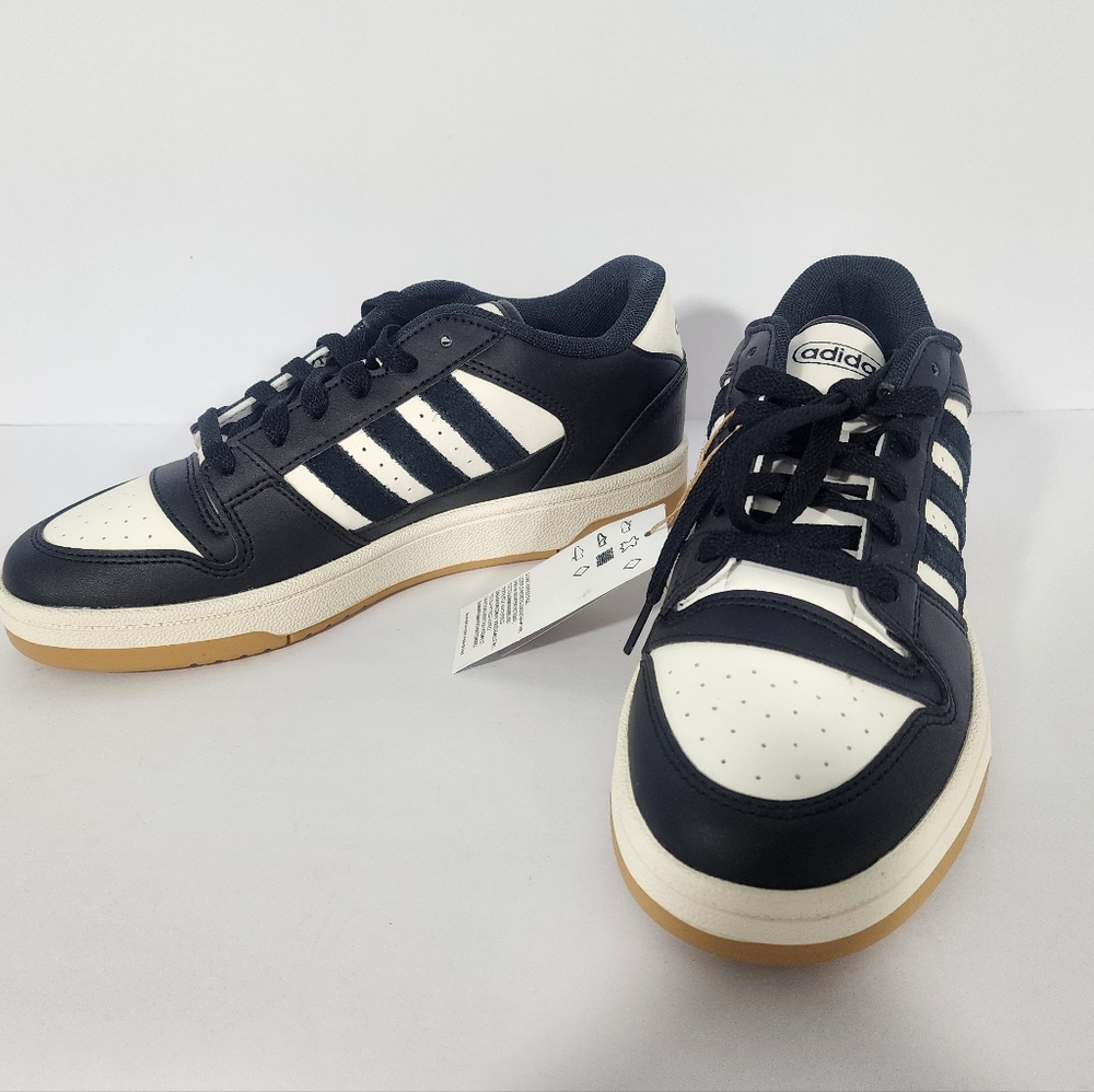 Adidas Brake Start Low Sneakers Black White Gum Women's 6.5 / Men's 5‎ READ